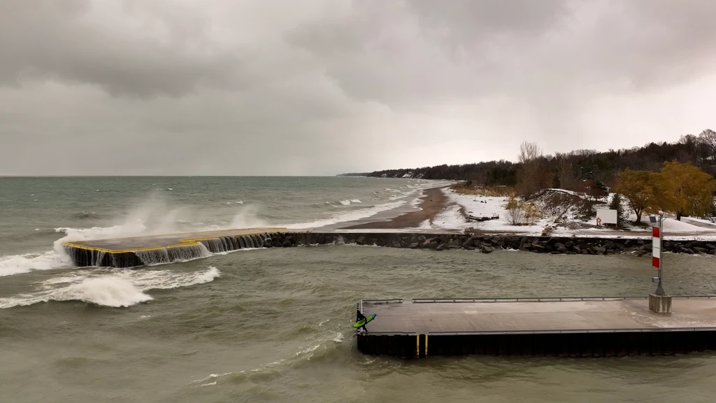 Fresh A Great Lakes Surf Session still 05